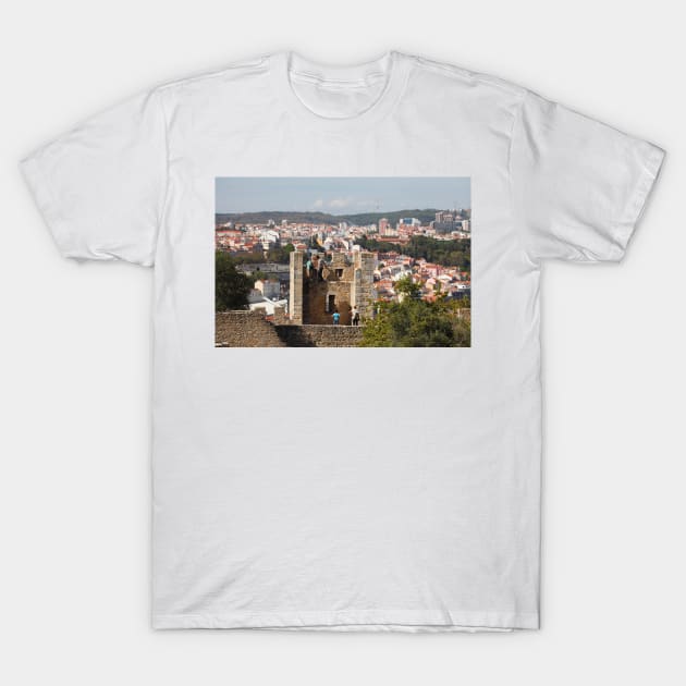 Tower of the Castelo Sao Jorge, Lisbon, Portugal T-Shirt by Kruegerfoto